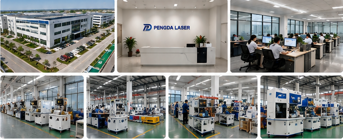 Pengda Laser factory and team