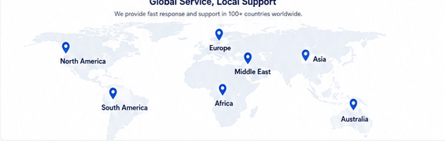 Global service map